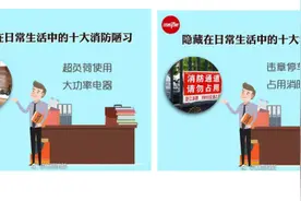 防灾减灾科普知识 （防灾减灾应急避难须知之生产安全、火灾、燃气泄漏）图片