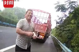 青蕉拍客丨拿生命当儿戏！多车高速上违停路边摘枇杷：警察通融一下吧视频封面