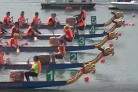 绵阳端午文化旅游节开幕 游客看大小龙舟同台竞技视频封面