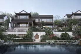 轻轨开通脚步临近，青山湖蓝城系中式合院示范区即将开放图片