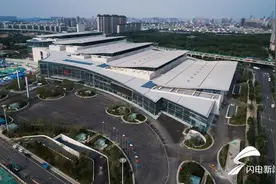 50秒｜即将竣工验收！再探济南规模最大会展中心神秘面纱图片