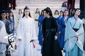 《陈情令》曝花絮 肖战王一博配合默契图片