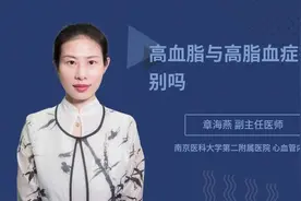 高血脂与高脂血症有区别吗视频封面