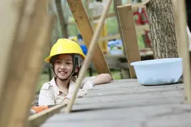 入住房车营地，这群杭州小朋友在绿光森林中建了一座梦想树屋图片