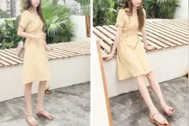矮个子女生千万不能错过的连衣裙，让娇小的你穿出高挑美人范图片