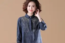 女人过了40更要好好打扮，文艺“棉麻衫”这样搭配，清凉又好看图片