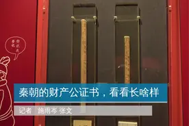 秦朝的财产公证书，看看长啥样视频封面