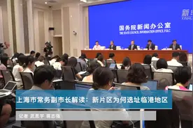 上海市常务副市长解读：新片区为何选址临港地区视频封面