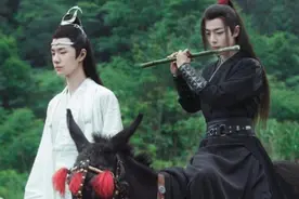 《陈情令》演员妆有多浓？王一博落泪时，镜头拉近直接笑出眼泪图片