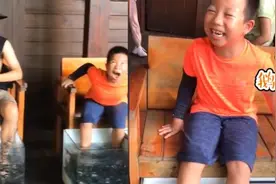 男孩海南旅游做鱼疗，怕痒笑出“鹅叫”视频封面