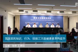 我国居民知识、行为、技能三方面健康素养均提升视频封面