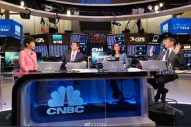 刘欣再登美国电视频道！就中美贸易和香港问题发声图片
