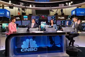 CGTN主播刘欣再次登上美国电视媒体图片