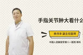手指关节肿大看什么科视频封面