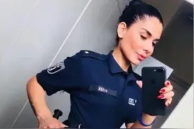 一性感女警火了，引来一群女警跟风模仿，警局忍不了了...图片