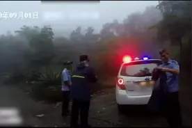 广东3驴友圭峰山景区内为寻刺激另辟蹊径迷路，警方冒雨营救图片