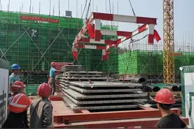 让房子像搭积木一样盖起来，漯河市区首个装配式住宅项目开始施工图片