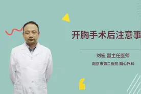 开胸手术后注意事项视频封面