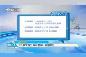 什么算空腹？你以为的都是错的，服药时间正解来啦！视频封面