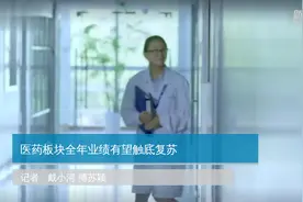 医药板块全年业绩有望触底复苏视频封面