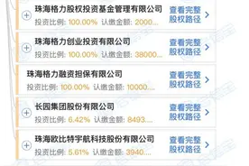 格力金投将成欧比特控股股东，投资版图一览图片