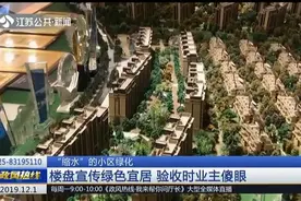楼盘宣传绿色宜居，验收时业主却觉得不对：这咋缩水了呢？视频封面
