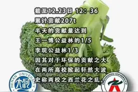 为了1吨西兰花，昔日CP高校在线battle一整天图片