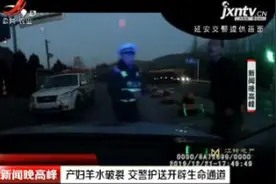 陕西延安：产妇羊水破裂 交警护送开辟生命通道视频封面