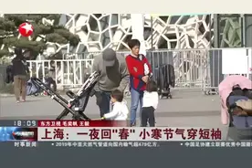 上海：一夜回“春”  小寒节气穿短袖视频封面