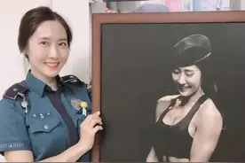 40岁女警火辣身材照曝光！网友：罪犯看完想被她抓...图片