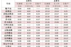 杭州地铁运营时间明天开始有调整！时间表收好图片