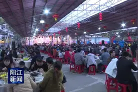 阳江十八子集团举办迎春千人宴图片