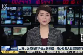 上海：义务教育学校公民同招  民办报名人数超额将“摇号”视频封面