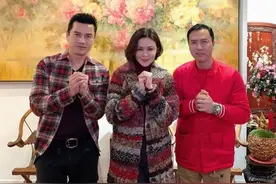 叶问丁力十三姨同框！吕良伟携甄子丹关之琳齐拜年图片