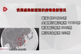2月1日全国疫情最新进展：累计确诊11791例，新增2102例视频封面