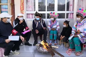 大理巍山民族团结为疫情防控筑牢防线图片