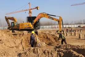 郸城一高周口校区（周口实验高级中学）建设项目有序推进图片