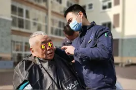 祥福照护中心爱心义剪，解决老人“头”等大事图片