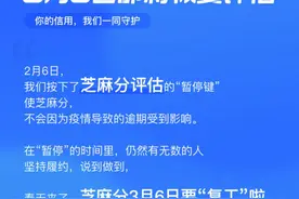 支付宝芝麻分恢复评估，你的芝麻分涨了吗？图片