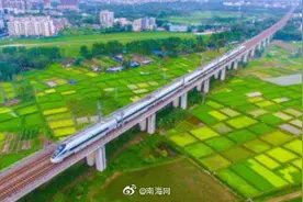 海南环岛高铁部分列车恢复开行 附车次信息图片