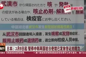 日本：3月9日起，暂停中韩两国驻日使馆已发放签证的效力视频封面