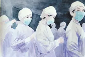 战“疫”玫瑰 铿锵绽放——女画家笔下的女性抗疫工作者图片