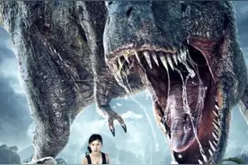 《杀出侏罗纪》热映，王婉中首次大战史前恐龙又美又飒图片