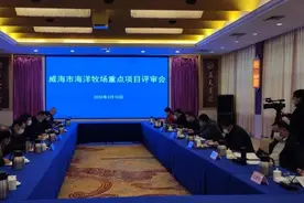 总投资1.2亿元海洋牧场项目通过评审 威海市海洋发展局全力推进防疫期间重点项目建设图片