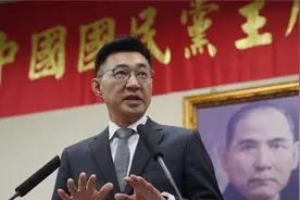 不错的开始！中国国民党主席江启臣承认自己是中国人图片