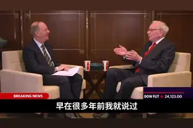 巴菲特谈美股暴跌：活了89年才有这经历视频封面