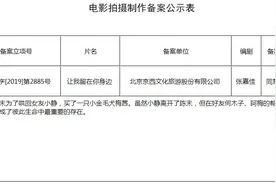 张嘉佳人气小说将拍影版《让我留在你身边》立项图片