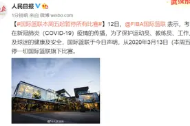 国际篮联本周五起暂停所有比赛图片