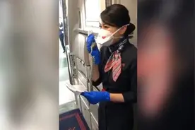 逆行者回家,乘务长含泪致谢：幸得有你视频封面