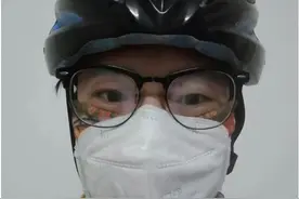 12小时骑行220多公里！90后小伙硬核返岗图片